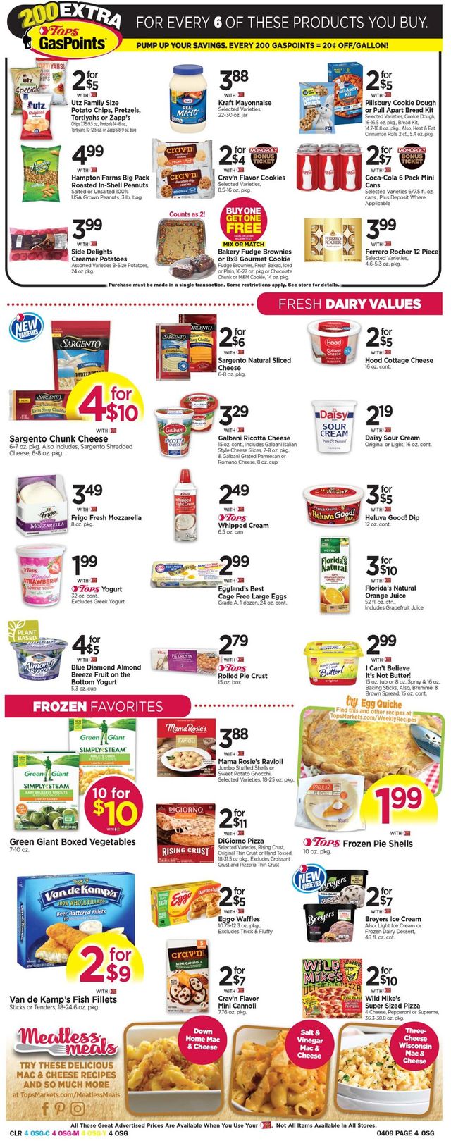 Tops Friendly Markets Ad from 04/03/2022