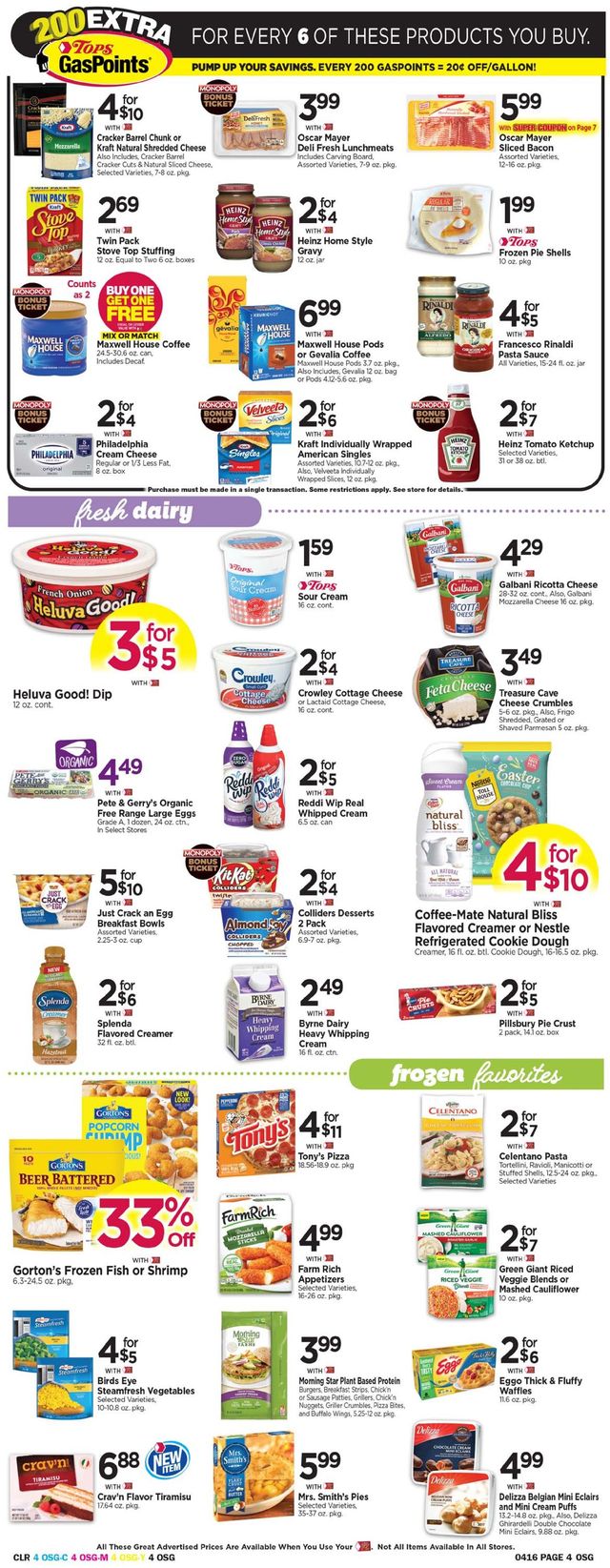 Tops Friendly Markets Ad from 04/10/2022