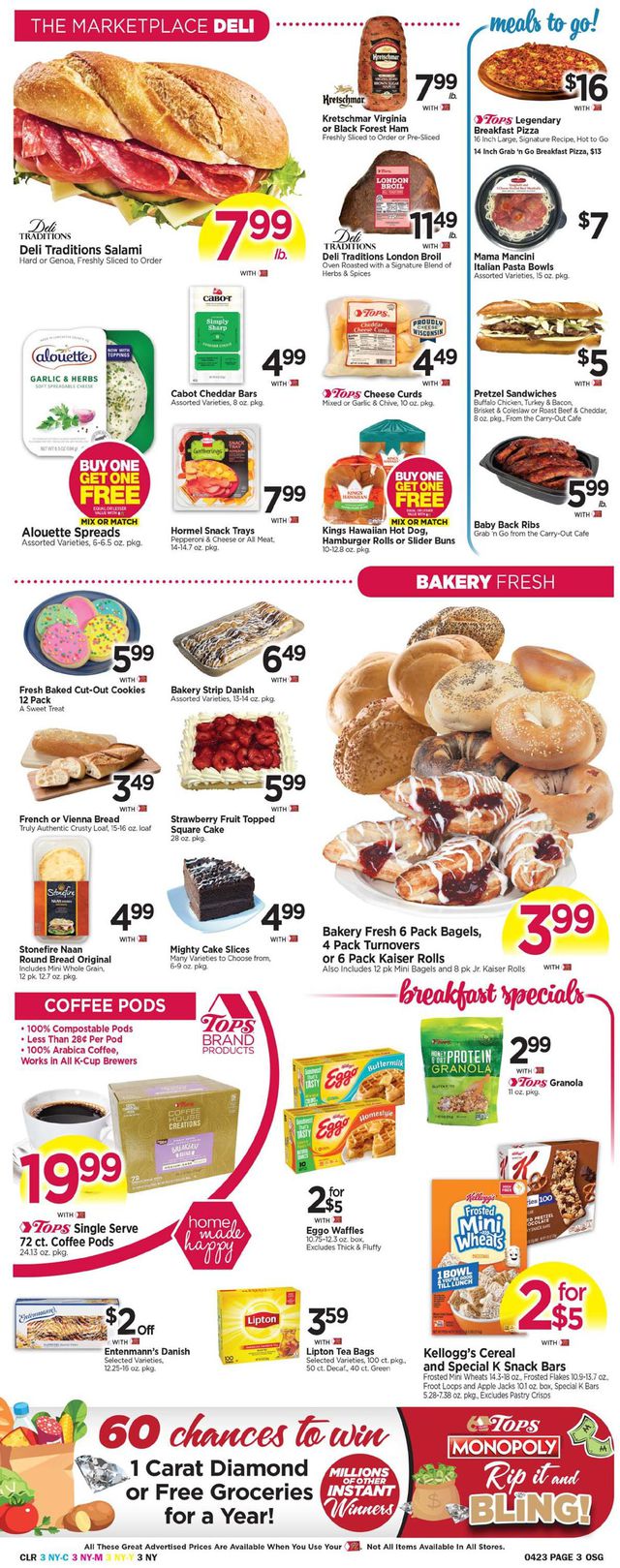 Tops Friendly Markets Ad from 04/17/2022