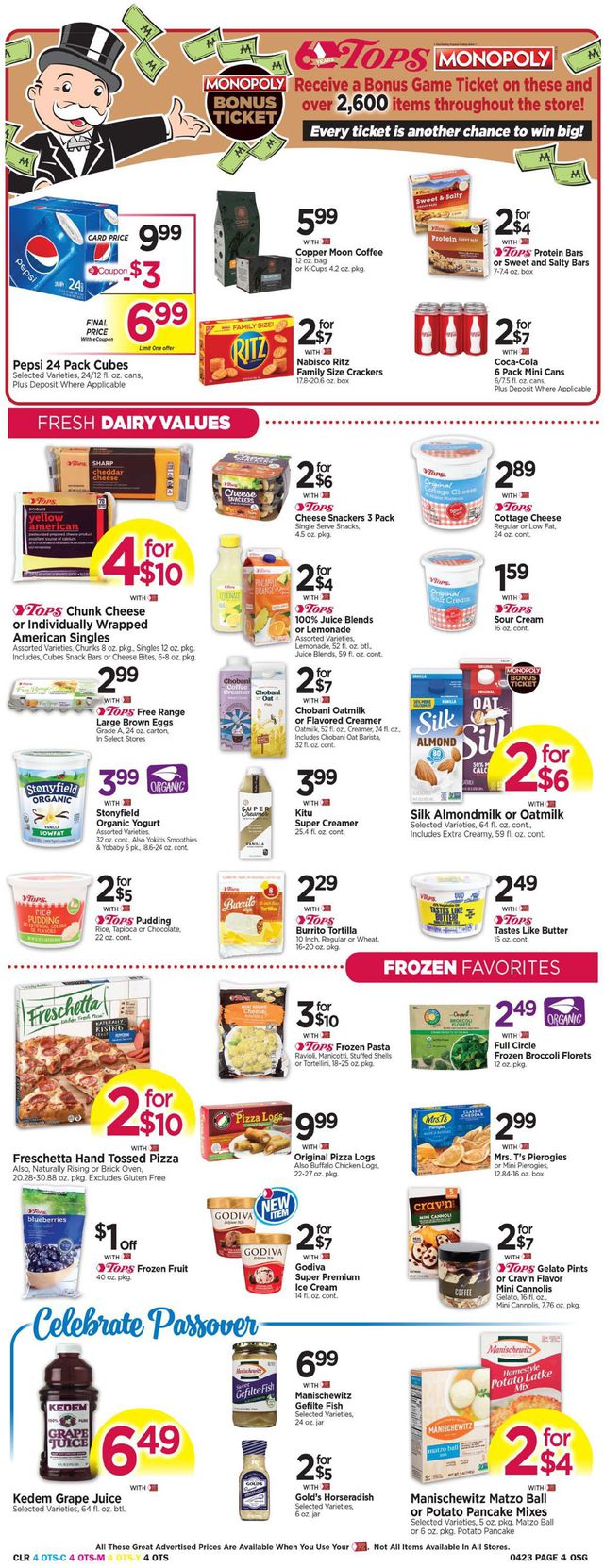 Tops Friendly Markets Ad from 04/17/2022