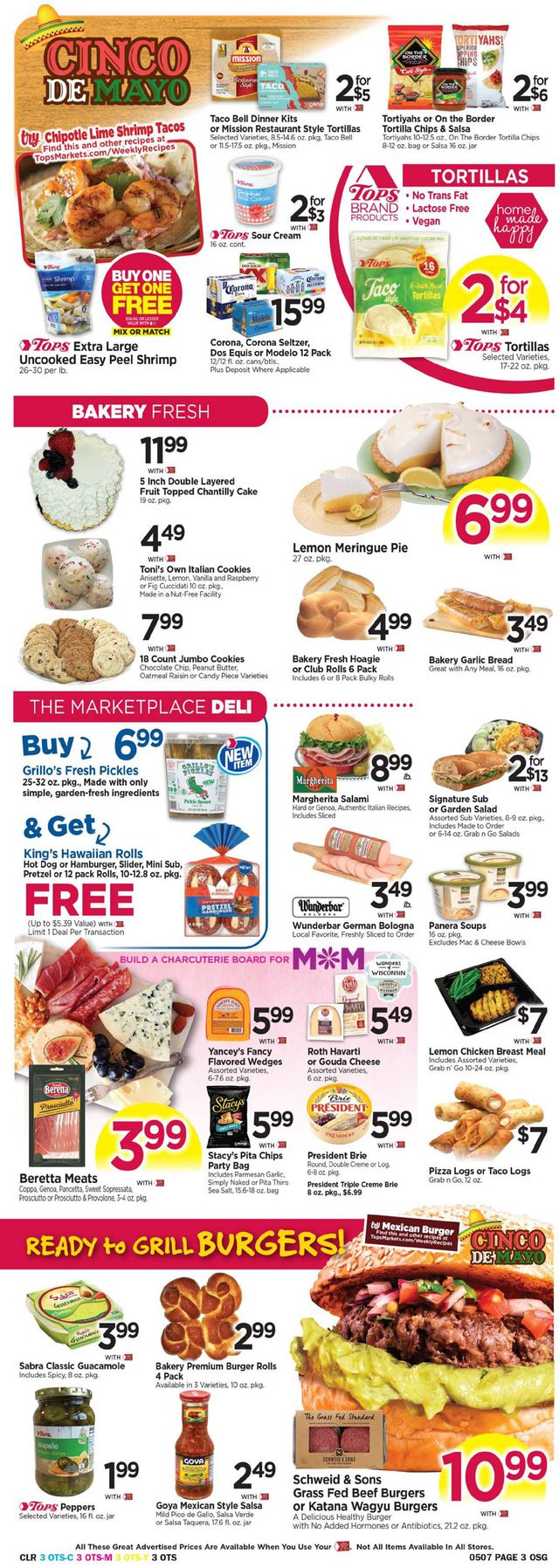 Tops Friendly Markets Ad from 05/01/2022