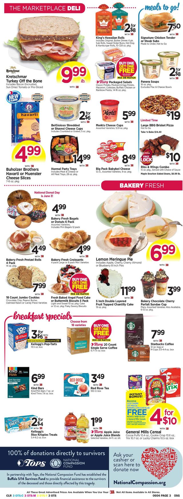 Tops Friendly Markets Ad from 05/29/2022