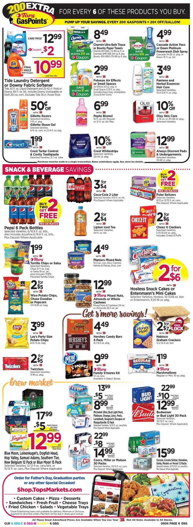 Tops Friendly Markets Ad from 05/29/2022