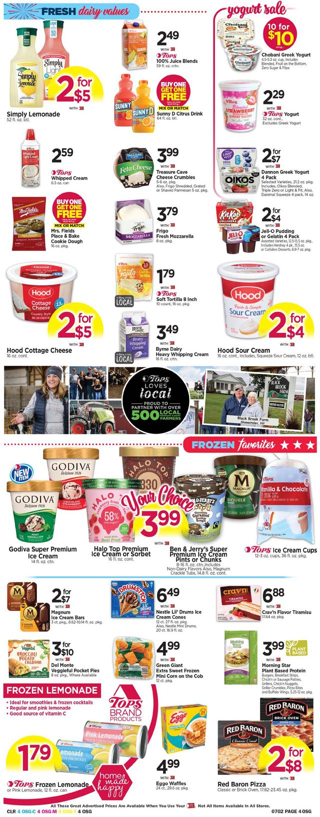 Tops Friendly Markets Ad from 06/26/2022