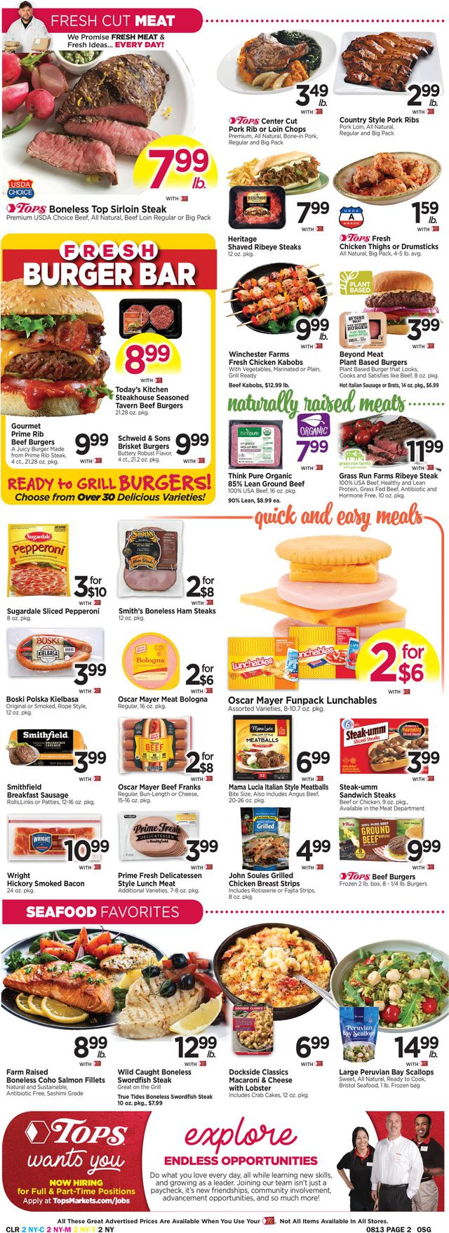 Tops Friendly Markets Ad from 08/07/2022