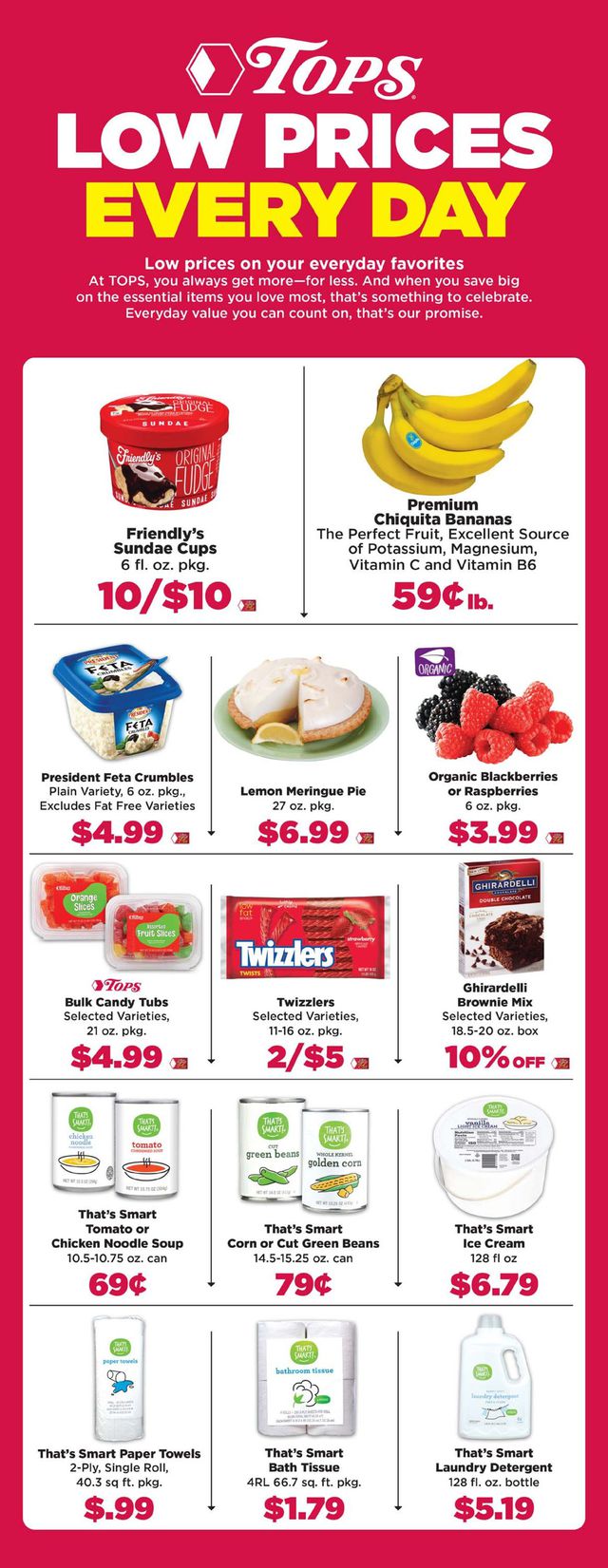 Tops Friendly Markets Ad from 08/14/2022