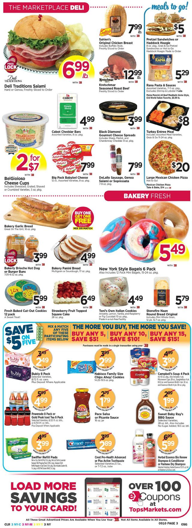 Tops Friendly Markets Ad from 09/04/2022