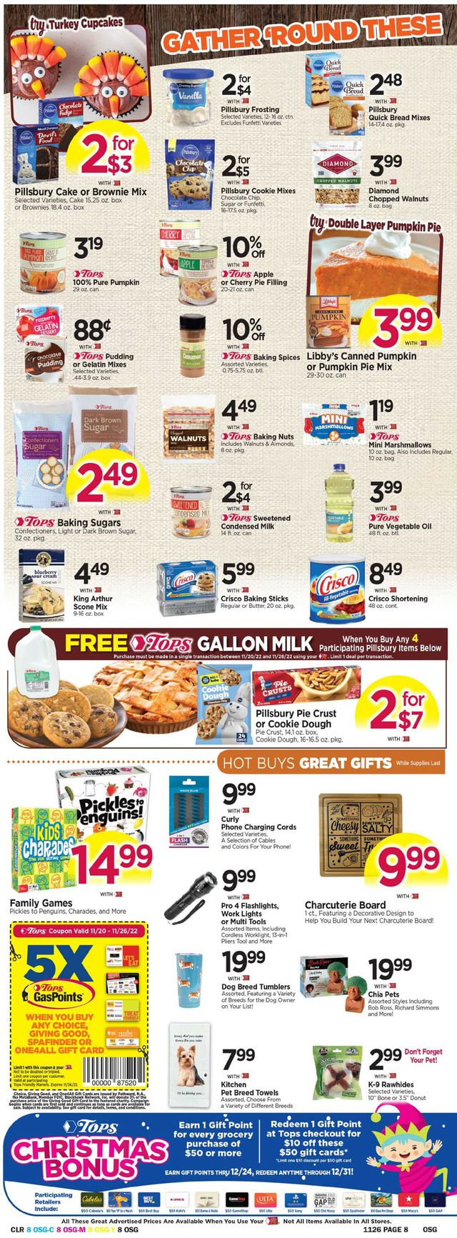 Tops Friendly Markets Ad from 11/20/2022