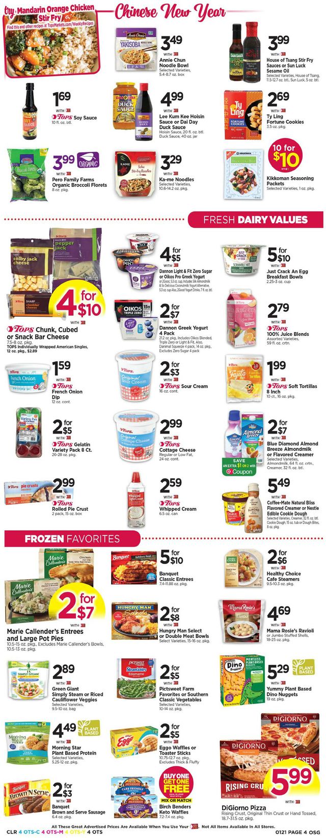 Tops Friendly Markets Ad from 01/15/2023