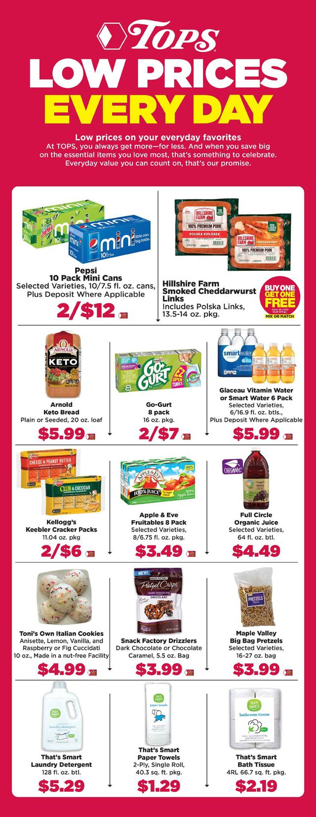 Tops Friendly Markets Ad from 01/29/2023