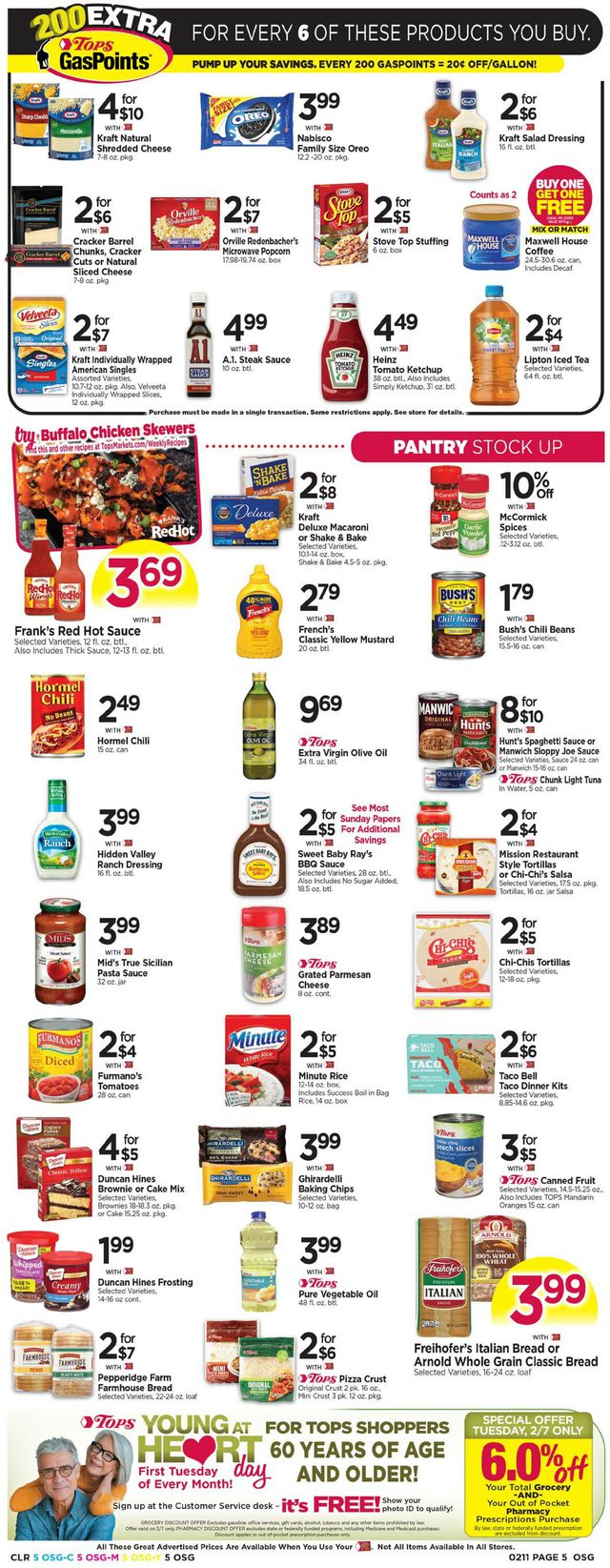 Tops Friendly Markets Ad from 02/05/2023