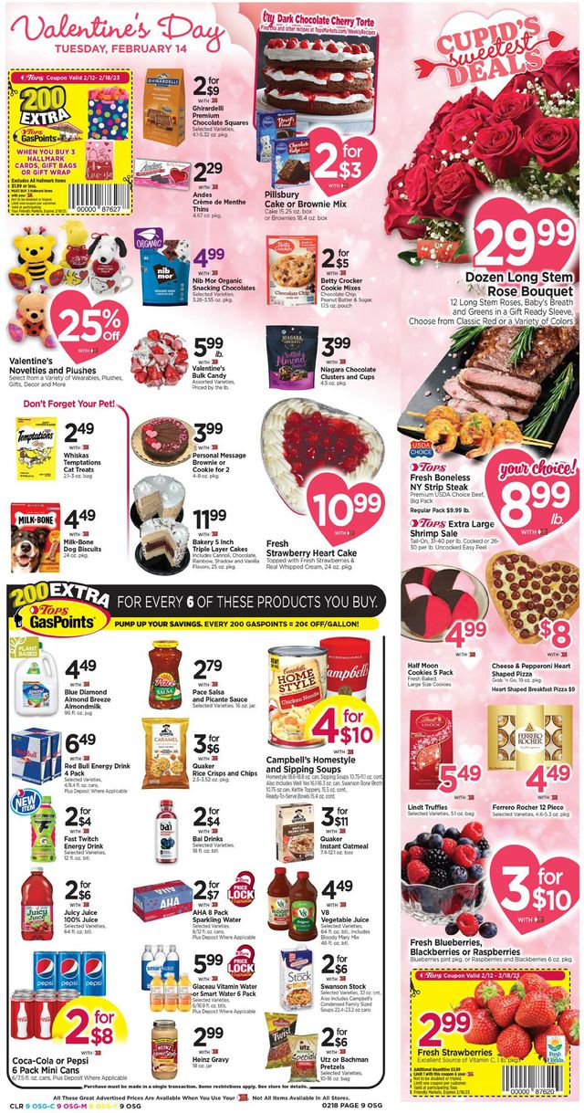 Tops Friendly Markets Ad from 02/12/2023