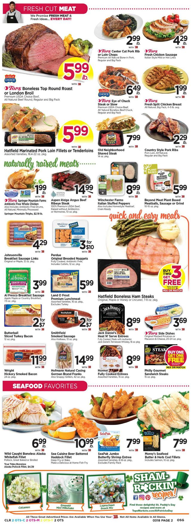 Tops Friendly Markets Ad from 03/12/2023