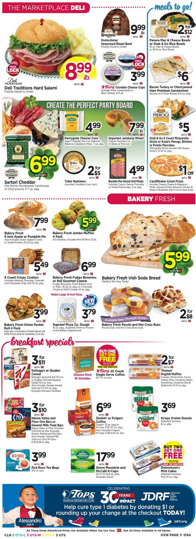 Tops Friendly Markets Ad from 03/12/2023