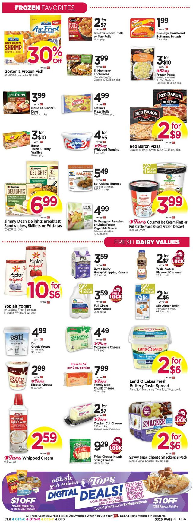 Tops Friendly Markets Ad from 03/19/2023