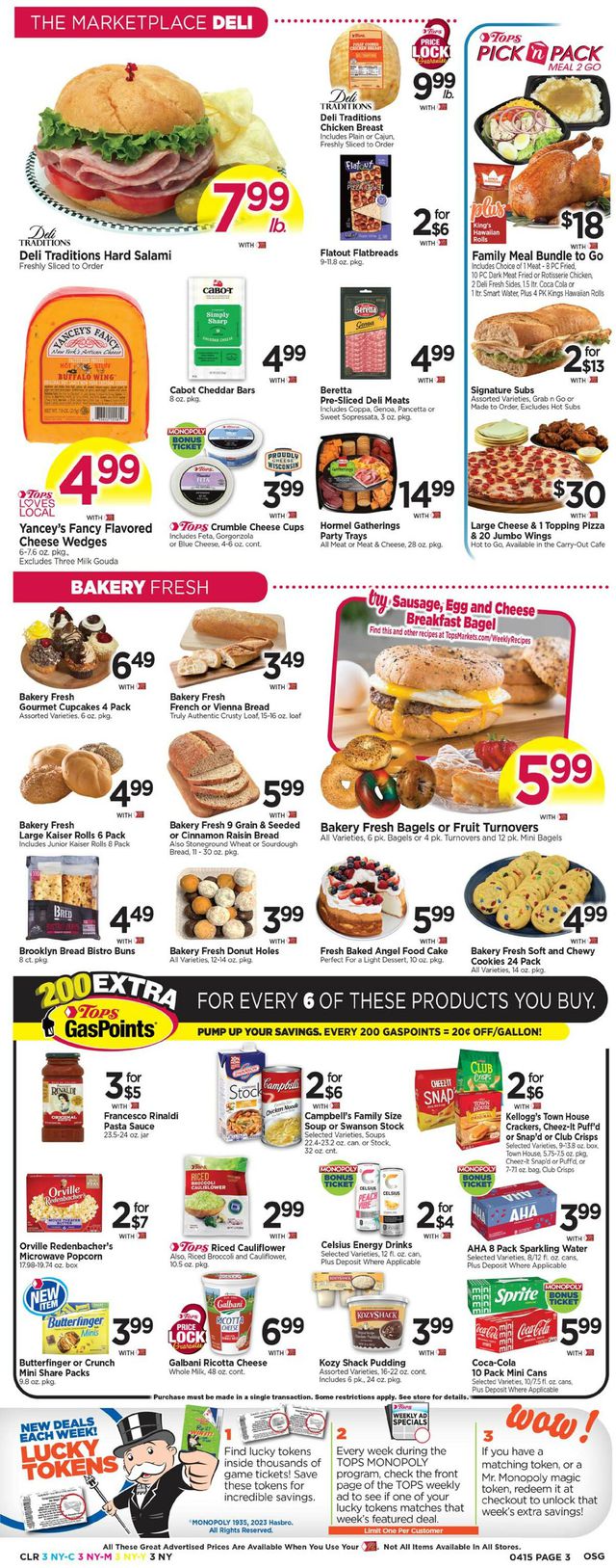 Tops Friendly Markets Ad from 04/09/2023
