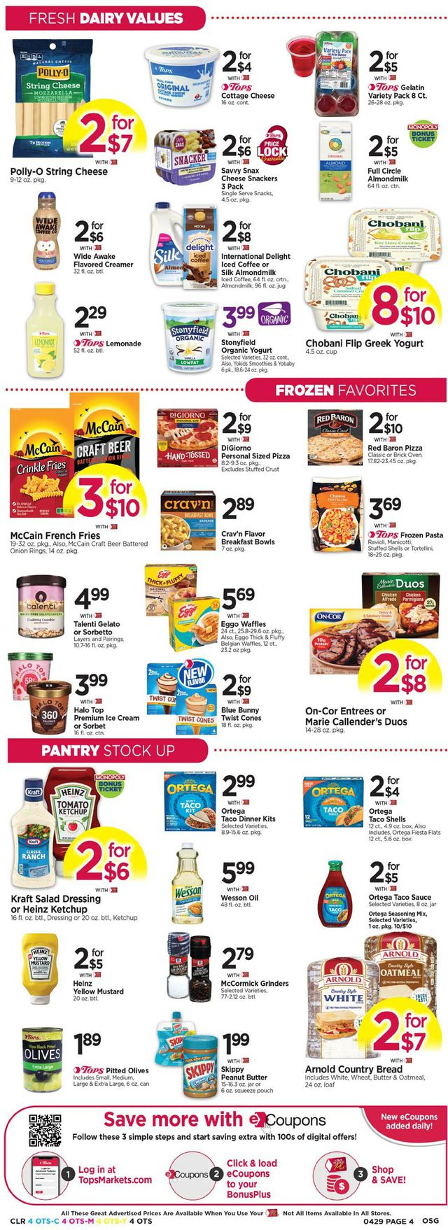 Tops Friendly Markets Ad from 04/23/2023