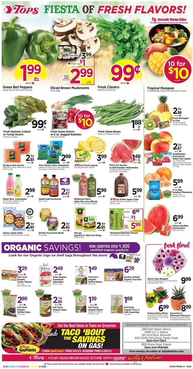 Tops Friendly Markets Ad from 04/30/2023