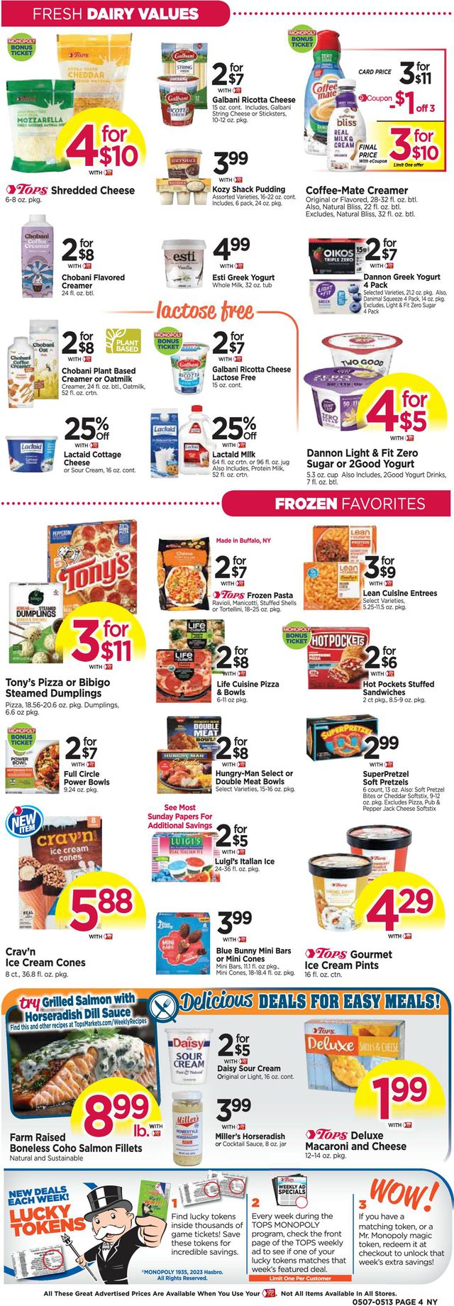 Tops Friendly Markets Ad from 05/07/2023