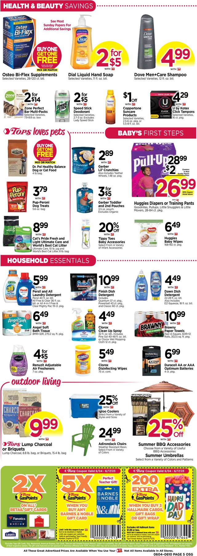 Tops Friendly Markets Ad from 06/04/2023