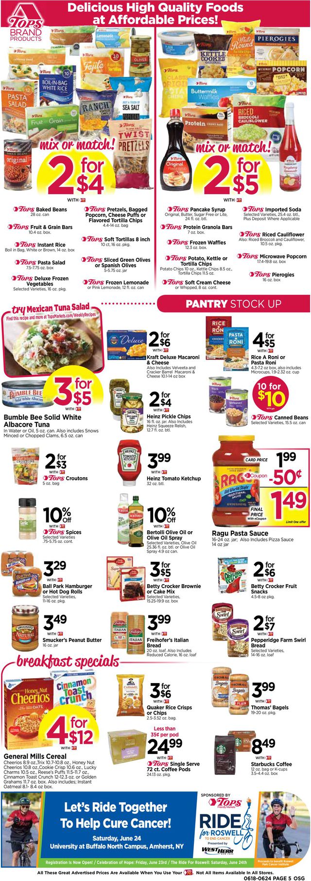 Tops Friendly Markets Ad from 06/18/2023