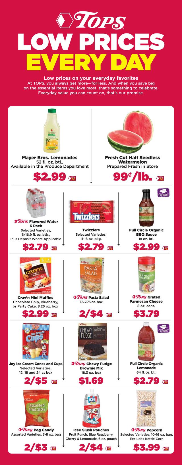 Tops Friendly Markets Ad from 07/09/2023