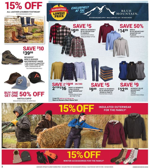 Tractor Supply Ad from 11/23/2021