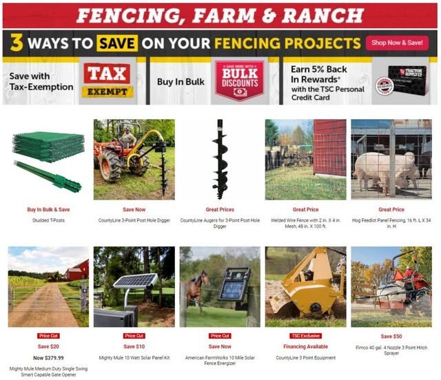 Tractor Supply Ad from 03/27/2022