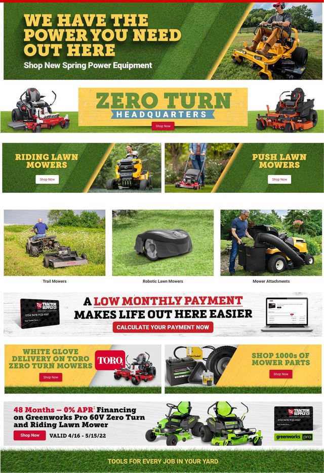 Tractor Supply Ad from 05/10/2022