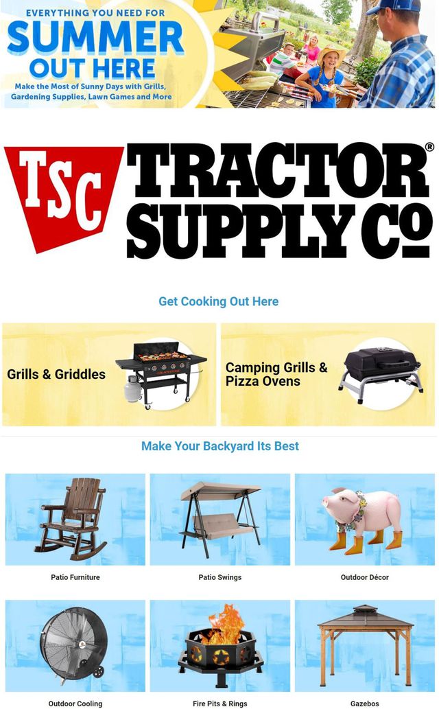 Tractor Supply Ad from 06/20/2022