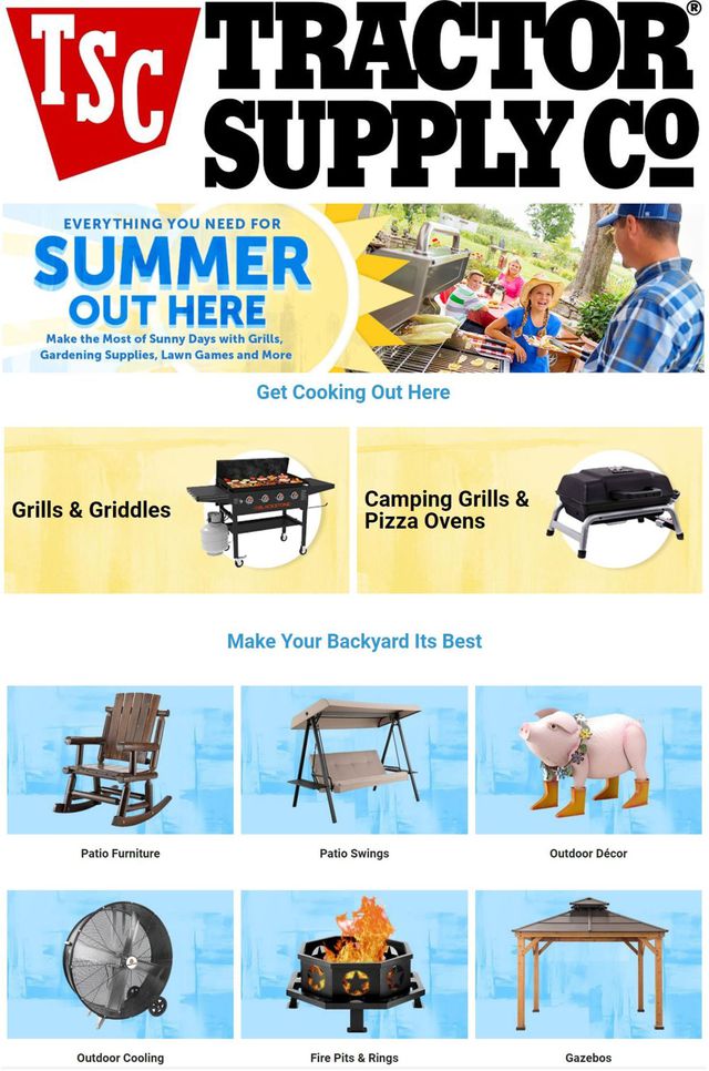 Tractor Supply Ad from 07/19/2022