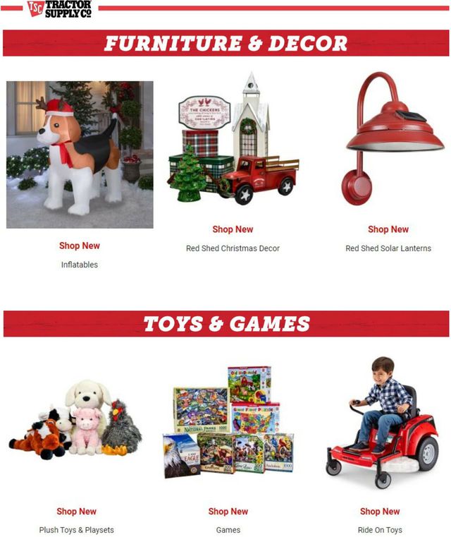 Tractor Supply Ad from 10/03/2022