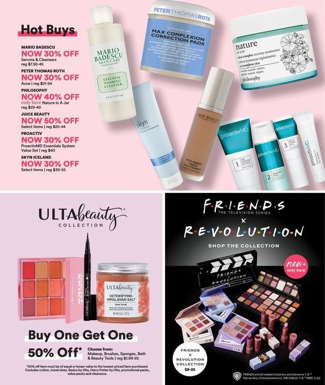 Ulta Beauty Ad from 09/25/2020