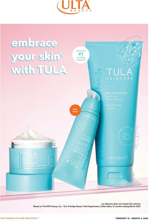 Ulta Beauty Ad from 02/12/2023