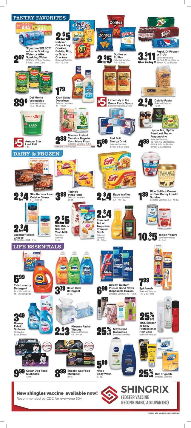 United Supermarkets Ad from 12/02/2020