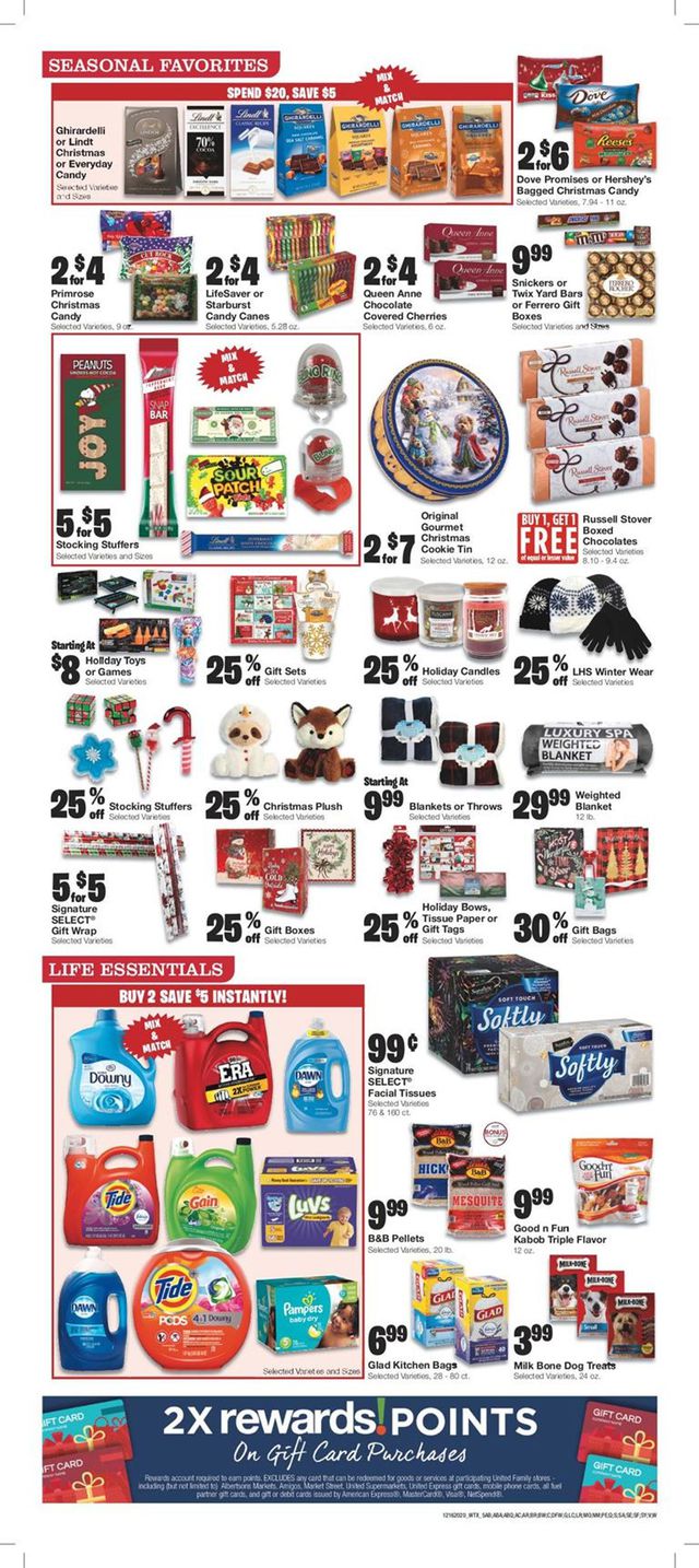 United Supermarkets Ad from 12/16/2020