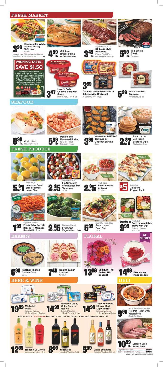United Supermarkets Ad from 02/03/2021