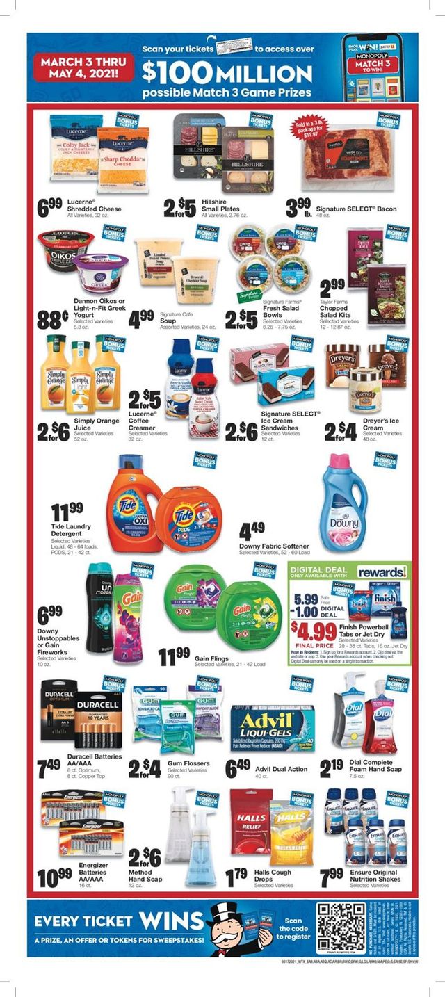 United Supermarkets Ad from 03/17/2021