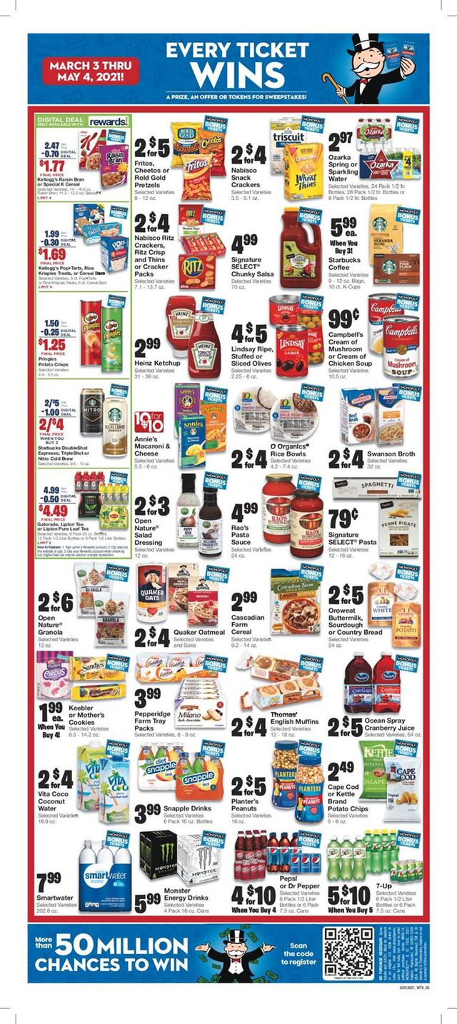 United Supermarkets Ad from 03/31/2021