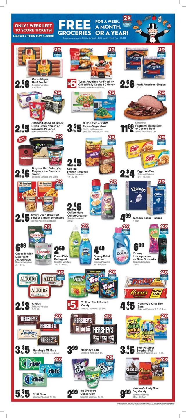 United Supermarkets Ad from 04/28/2021