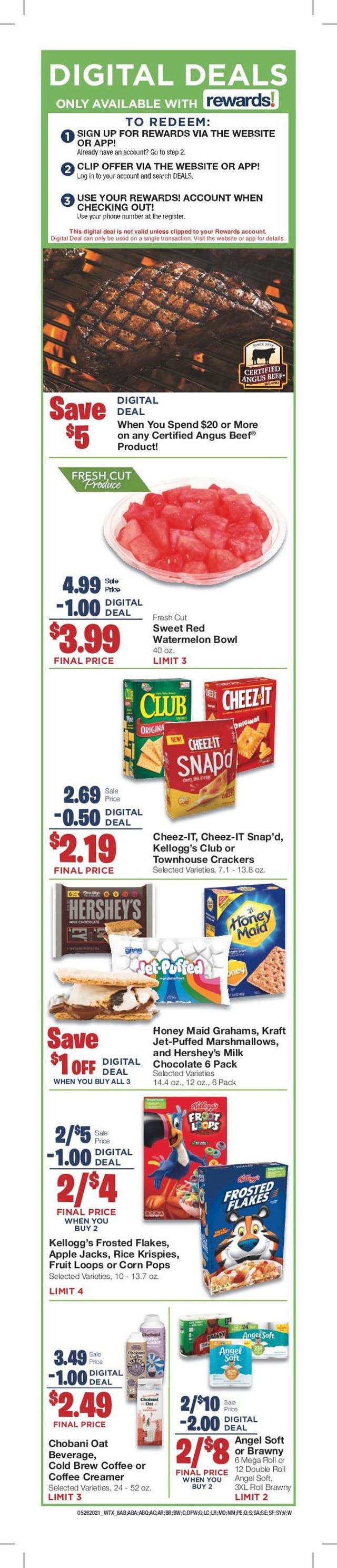 United Supermarkets Ad from 05/26/2021