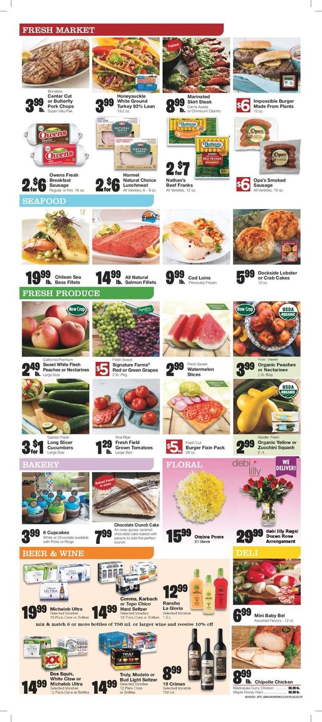 United Supermarkets Ad from 06/16/2021