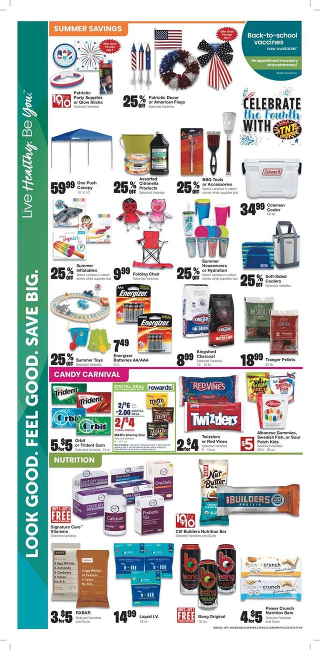 United Supermarkets Ad from 06/30/2021
