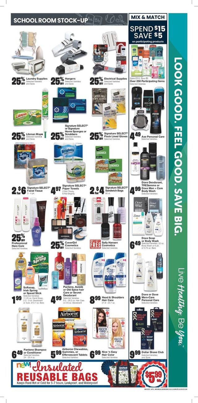United Supermarkets Ad from 09/01/2021