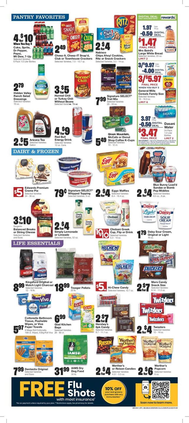 United Supermarkets Ad from 09/01/2021