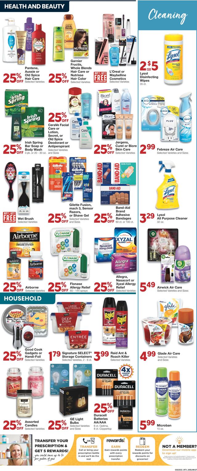 United Supermarkets Ad from 03/02/2022
