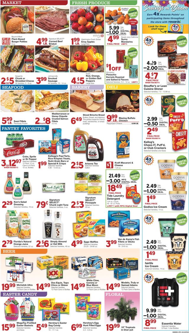 United Supermarkets Ad from 03/09/2022