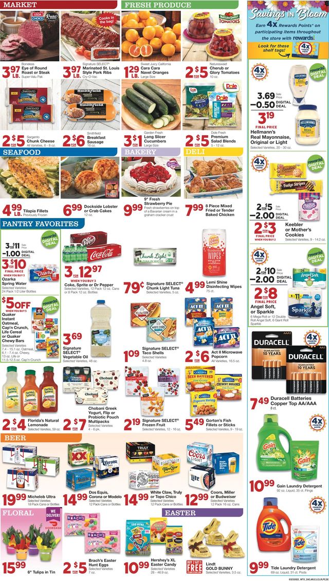 United Supermarkets Ad from 03/23/2022