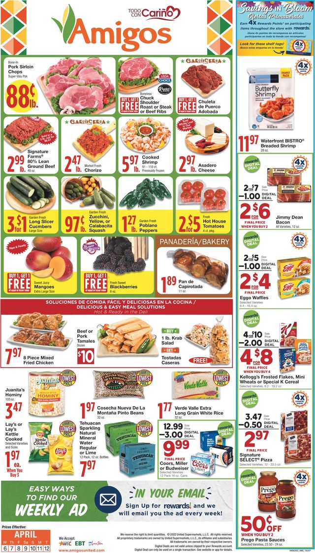 United Supermarkets Ad from 04/06/2022