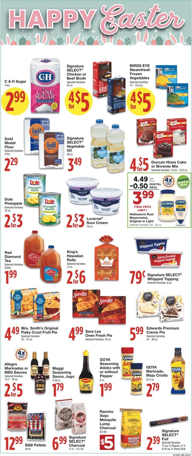 United Supermarkets Ad from 04/13/2022